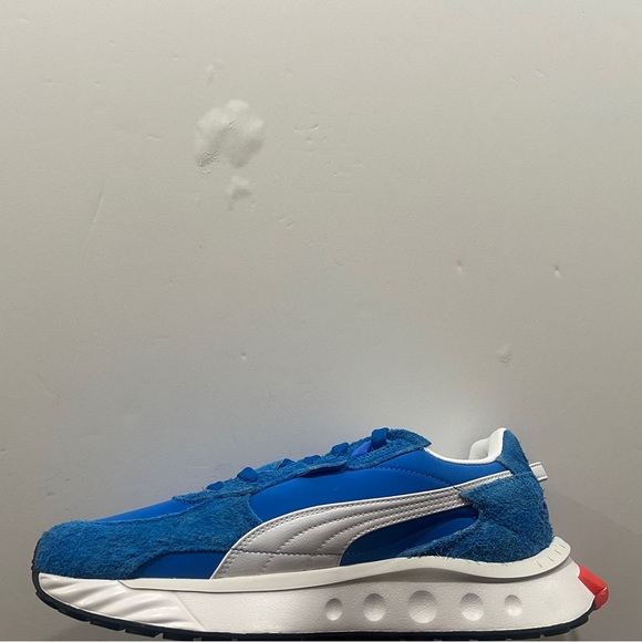 Puma, Wild Rider Vintage, 381595 01, Blue & White - Picture 15 of 16